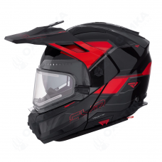 Шлем FXR Maverick X Pro с подогревом Black/Red