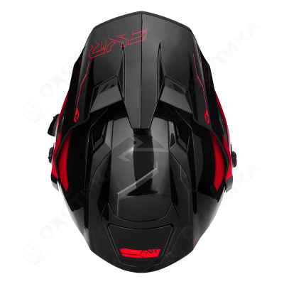 Шлем FXR Maverick X Pro с подогревом Black/Red