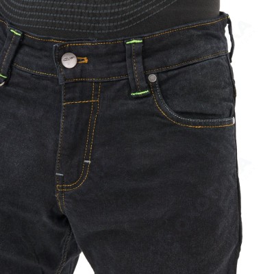 МотоДжинсы URBAN Black с защитой