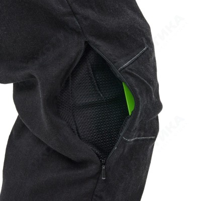 МотоДжинсы URBAN Black с защитой