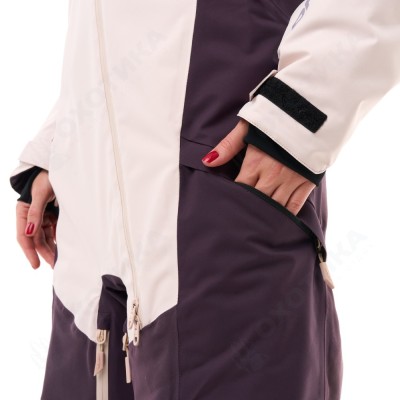 Комбинезон GRAVITY 2.0 Woman Light Grey - Plum