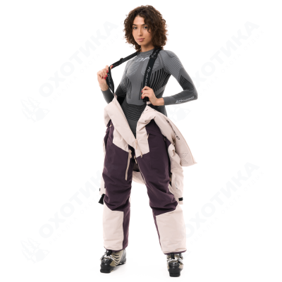 Комбинезон GRAVITY 2.0 Woman Light Grey - Plum
