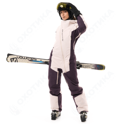 Комбинезон GRAVITY 2.0 Woman Light Grey - Plum