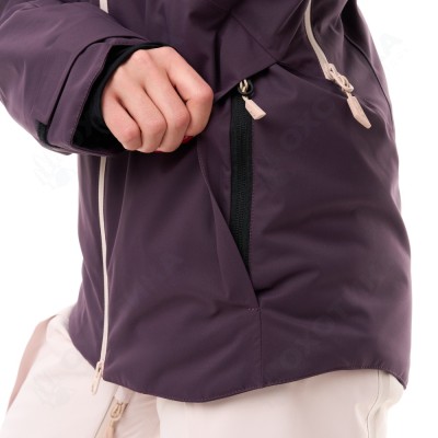 Куртка горнолыжная утепленная GRAVITY Woman Plum