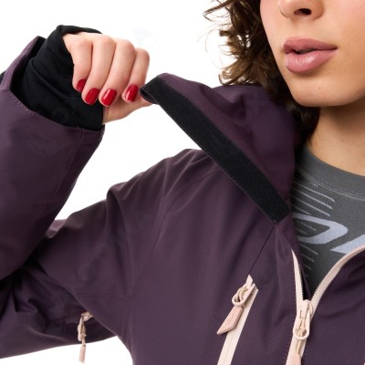 Куртка горнолыжная утепленная GRAVITY Woman Plum