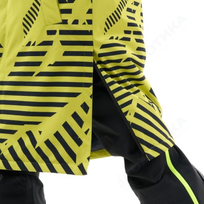 Плащ зимний RACE COAT Man Lime - Black