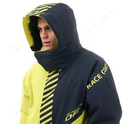 Плащ зимний RACE COAT Man Lime - Black