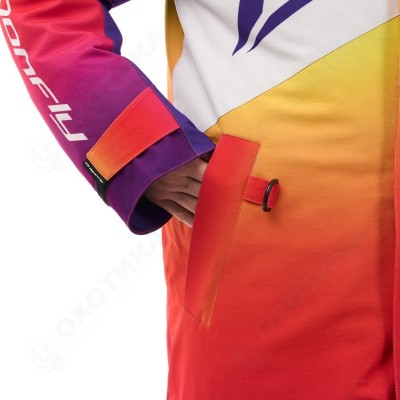 Плащ зимний RACE COAT WINTER SUNSET Woman Orange - Violet