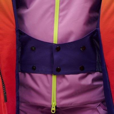 Плащ зимний RACE COAT WINTER SUNSET Woman Orange - Violet