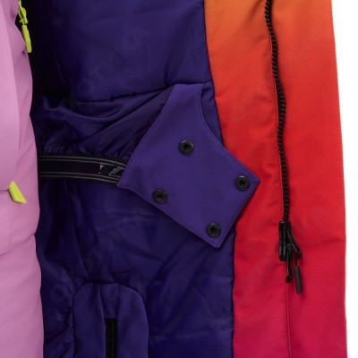 Плащ зимний RACE COAT WINTER SUNSET Woman Orange - Violet