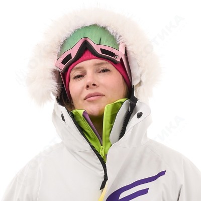 Плащ зимний RACE COAT WINTER SUNSET Woman Orange - Violet
