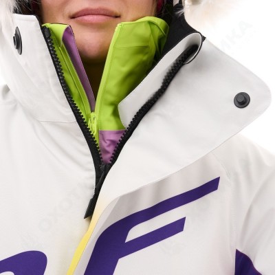 Плащ зимний RACE COAT WINTER SUNSET Woman Orange - Violet