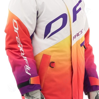 Плащ зимний RACE COAT WINTER SUNSET Woman Orange - Violet