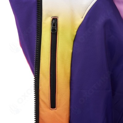 Плащ зимний RACE COAT WINTER SUNSET Woman Orange - Violet