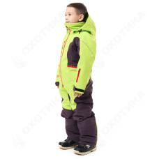 Комбинезон утепленный GRAVITY Junior Lime - Plum