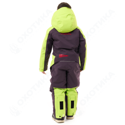Комбинезон утепленный GRAVITY Junior Lime - Plum