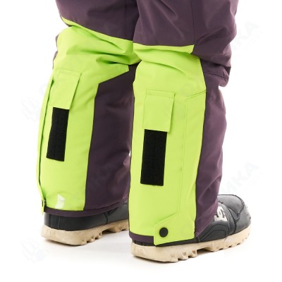 Комбинезон утепленный GRAVITY Junior Lime - Plum