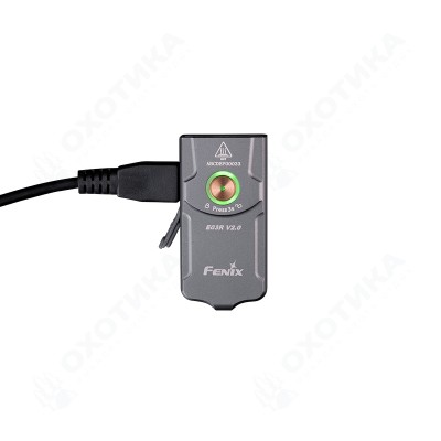 Фонарь-брелок Fenix  E03R EDC V2.0 Gray
