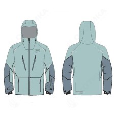 Куртка FREERIDE PRO Woman Blue Sky - Steel Вlue