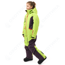 Комбинезон утепленный GRAVITY Teenager Lime - Plum