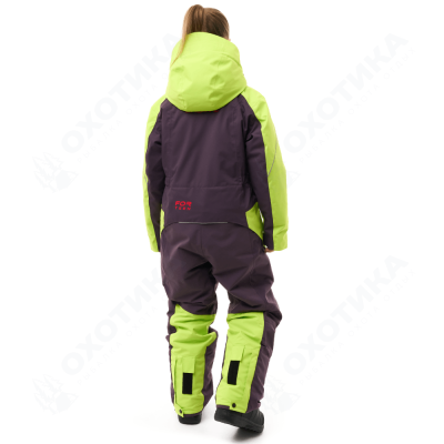 Комбинезон утепленный GRAVITY Teenager Lime - Plum