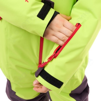Комбинезон утепленный GRAVITY Teenager Lime - Plum