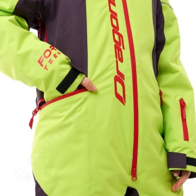Комбинезон утепленный GRAVITY Teenager Lime - Plum
