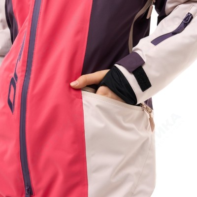 Комбинезон утепленный GRAVITY Teenager Pink - Plum - Light Grey