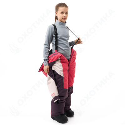 Комбинезон утепленный GRAVITY Teenager Pink - Plum - Light Grey
