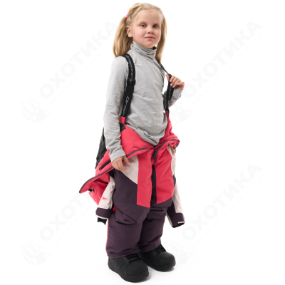 Комбинезон утепленный GRAVITY Junior Pink - Plum - Light Grey