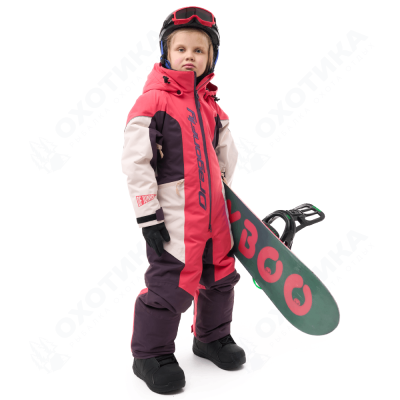 Комбинезон утепленный GRAVITY Junior Pink - Plum - Light Grey