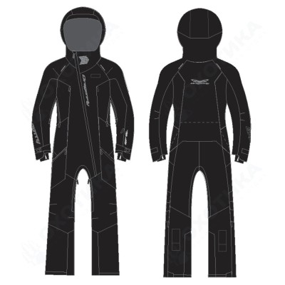 Комбинезон GRAVITY 2.0 Man Total Black Комбинезон GRAVITY 2.0 Man Total Black