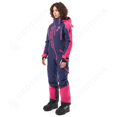 Комбинезон утепленный EXTREME Woman Dark Blue - Pink Cat