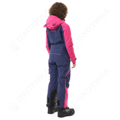 Комбинезон утепленный EXTREME Woman Dark Blue - Pink Cat