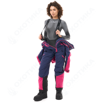 Комбинезон утепленный EXTREME Woman Dark Blue - Pink Cat