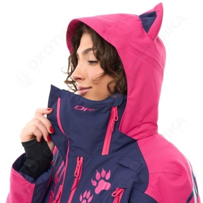 Комбинезон утепленный EXTREME Woman Dark Blue - Pink Cat