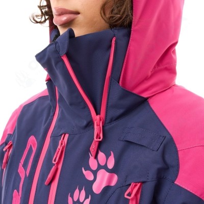 Комбинезон утепленный EXTREME Woman Dark Blue - Pink Cat
