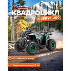 Квадроцикл BAIKAL БЕРКУТ 200 зеленый