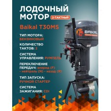 ЛОДОЧНЫЙ МОТОР BAIKAL 30HP