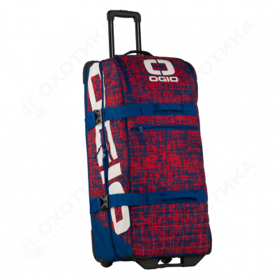 Сумка Ogio Trucker на колесиках Chaos red/blue