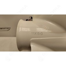 Винт Yamaha 40-55 2т, F30-F60 4т (11x15), белый