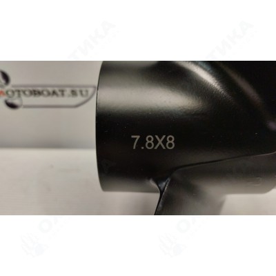 Винт Mercury/Tohatsu 4-5-6HP (3x7.8x8), черный