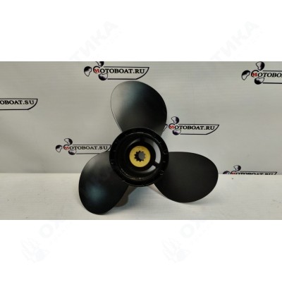 Винт Suzuki DT 9.9А, DT15А, DF9.9B DF8A, DF15А, DF20F (3x9 1/4x11), черный