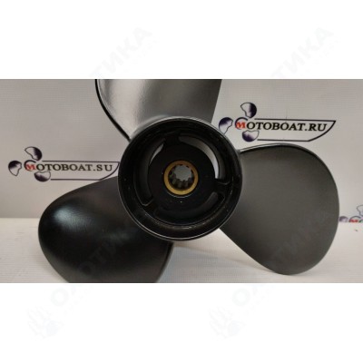 Винт Suzuki DT 9.9А, DT15А, DF9.9B DF8A, DF15А, DF20F (3x9 1/4x10), черный