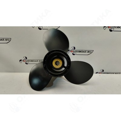 Винт Suzuki DT 9.9А, DT15А, DF9.9B DF8A, DF15А, DF20F  (3x9 1/4x12), черный