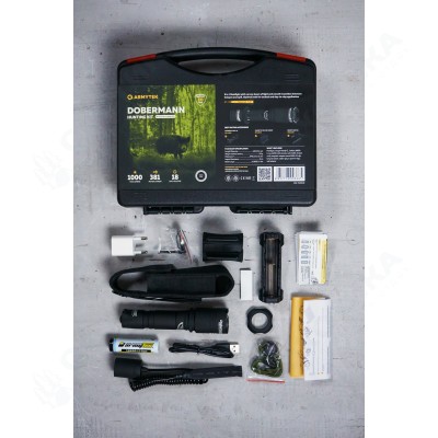 Armytek Dobermann Hunting Kit