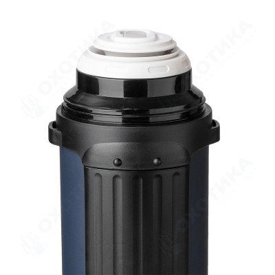Термос (HS.TM-041) 1400ML (крышка-кружка с ручк, доп.пл.чашка, скл.ручки, ремень) TONAR