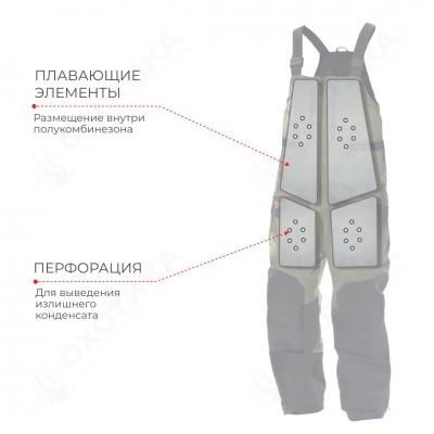 Костюм-поплавок зимний Рескью 3 RESСUER III NEW (утеплитель Alpolux) ХСН 9915 (СНЯТ С ПРОИЗВОДСТВА)