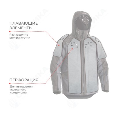 Костюм-поплавок зимний мужской Рескью 4 RESСUER IV NEW (утеплитель Alpolux) ХСН 9916
