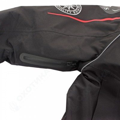 Костюм-поплавок зимний «Angler (-20)» Black/Red S311 ХСН